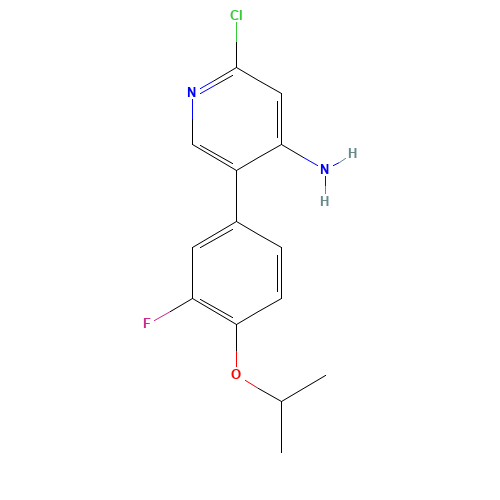 2-chloro-5-(3-fluoro-4-propan-2-yloxyphenyl)pyridin-4-amine (CAS: 1354288-40-6) - Related Chemical Product