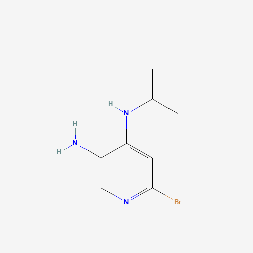 6-bromo-4-N-propan-2-ylpyridine-3,4-diamine (CAS: 1612171-83-1) - Related Chemical Product