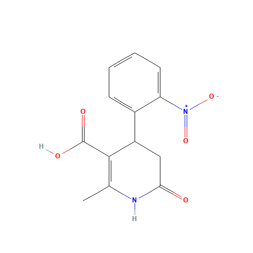 6-methyl-4-(2-nitrophenyl)-2-oxo-3,4-dihydro-1H-pyridine-5-carboxylic acid (CAS: 423120-03-0) - Related Chemical Product