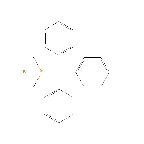 bromo-dimethyl-tritylsilane (CAS: 62092-85-7) - Related Chemical Product