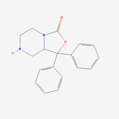 1,1-diphenyl-6,7,8,8a-tetrahydro-5H-[1,3]oxazolo[3,4-a]pyrazin-3-one (CAS: 847555-93-5) - Related Chemical Product