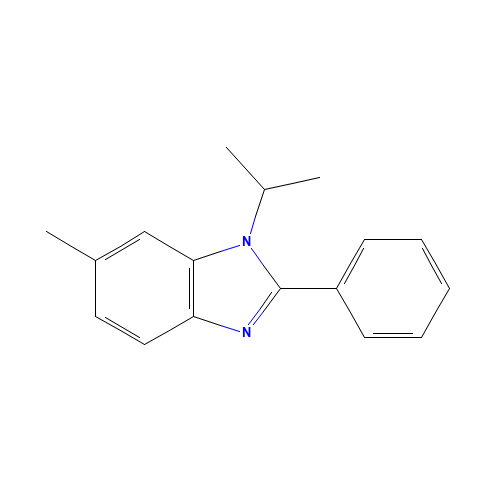 6-methyl-2-phenyl-1-propan-2-ylbenzimidazole (CAS: 1217102-29-8) - Related Chemical Product