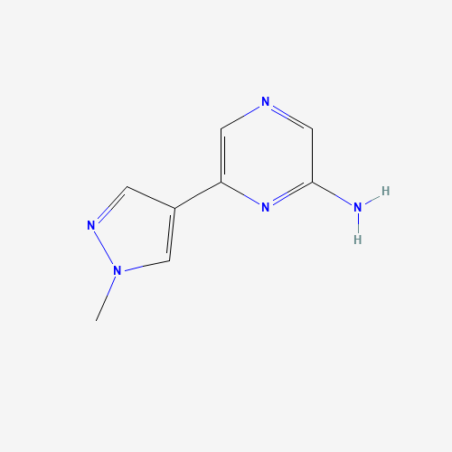 6-(1-methylpyrazol-4-yl)pyrazin-2-amine (CAS: 1454654-39-7) - Related Chemical Product