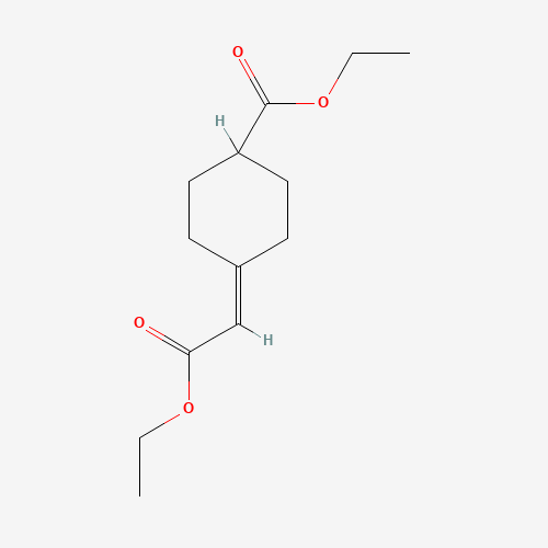 ethyl 4-(2-ethoxy-2-oxoethylidene)cyclohexane-1-carboxylate (CAS: 81144-09-4) - Related Chemical Product