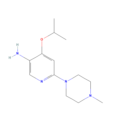 6-(4-methylpiperazin-1-yl)-4-propan-2-yloxypyridin-3-amine (CAS: 1462950-94-2) - Related Chemical Product