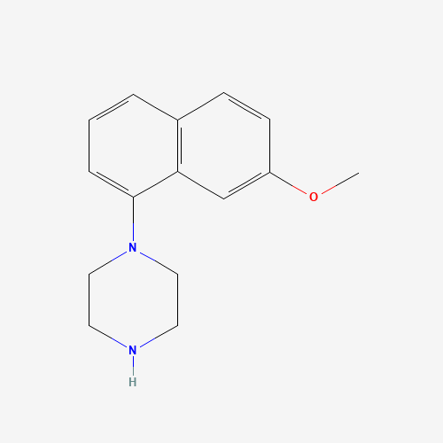 1-(7-methoxynaphthalen-1-yl)piperazine (CAS: 120991-78-8) - Related Chemical Product