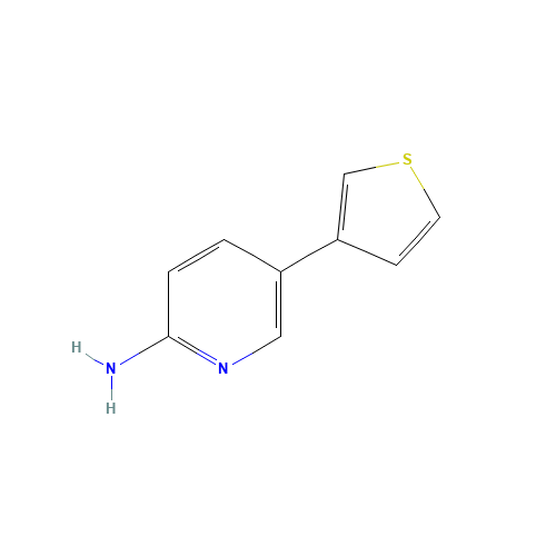 5-thiophen-3-ylpyridin-2-amine (CAS: 892282-90-5) - Related Chemical Product