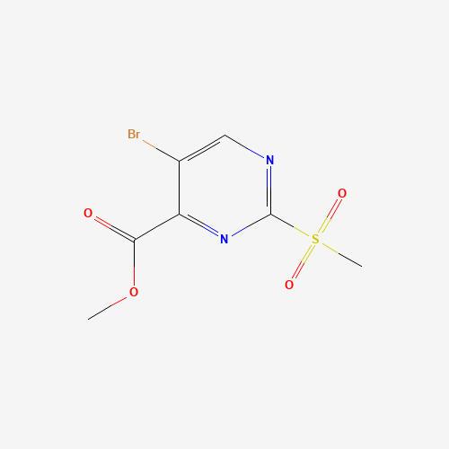 methyl 5-bromo-2-methylsulfonylpyrimidine-4-carboxylate (CAS: 1060795-14-3) - Related Chemical Product