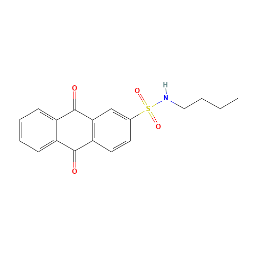 N-butyl-9,10-dioxoanthracene-2-sulfonamide (CAS: 299965-49-4) - Related Chemical Product