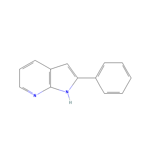 2-phenyl-1H-pyrrolo[2,3-b]pyridine (CAS: 10586-52-4) - Related Chemical Product