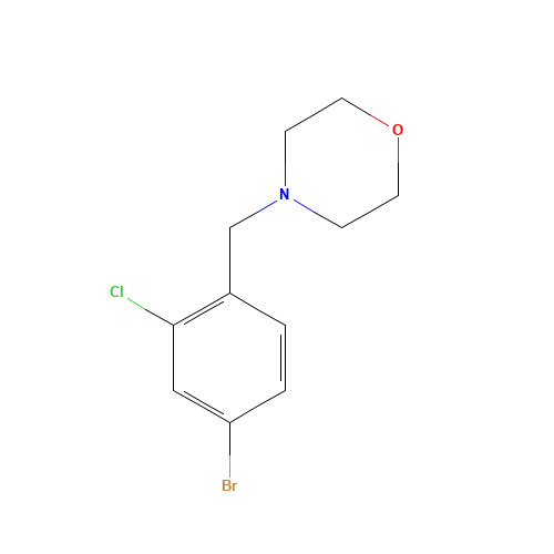 4-[(4-bromo-2-chlorophenyl)methyl]morpholine (CAS: 494773-04-5) - Related Chemical Product