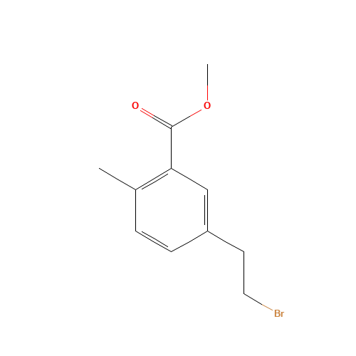 methyl 5-(2-bromoethyl)-2-methylbenzoate (CAS: 272130-88-8) - Related Chemical Product
