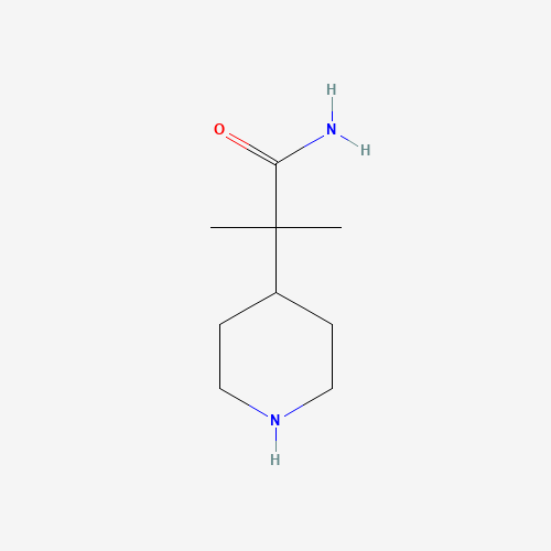 2-methyl-2-piperidin-4-ylpropanamide (CAS: 288379-84-0) - Related Chemical Product