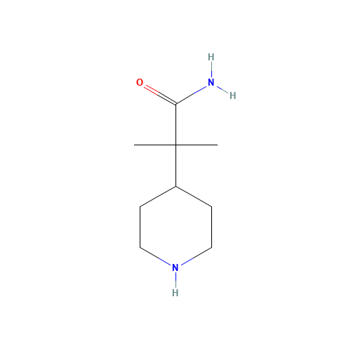 2-methyl-2-piperidin-4-ylpropanamide (CAS: 288379-84-0) - Related Chemical Product