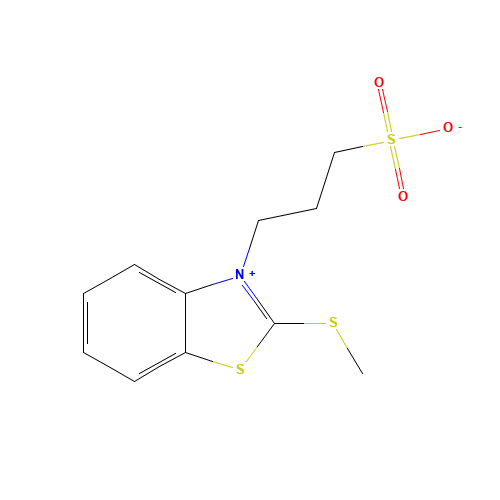 3-(2-methylsulfanyl-1,3-benzothiazol-3-ium-3-yl)propane-1-sulfonate (CAS: 63149-05-3) - Related Chemical Product