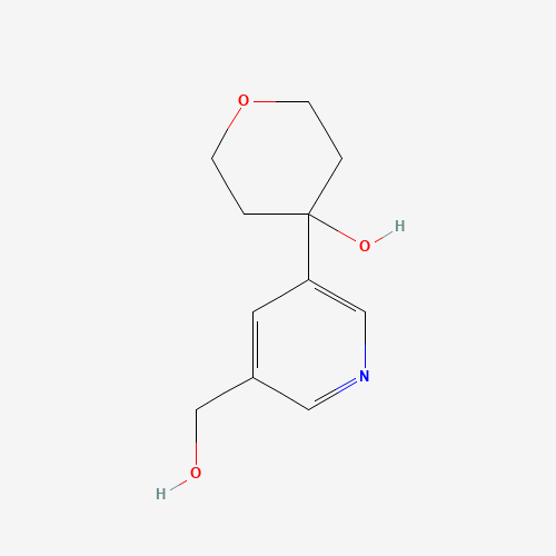 4-[5-(hydroxymethyl)pyridin-3-yl]oxan-4-ol (CAS: 153607-76-2) - Related Chemical Product