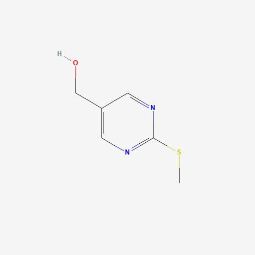 (2-methylsulfanylpyrimidin-5-yl)methanol (CAS: 19858-50-5) - Chemical Structure and Molecular Formula 