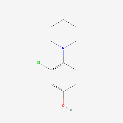3-chloro-4-piperidin-1-ylphenol (CAS: 39103-99-6) - Related Chemical Product