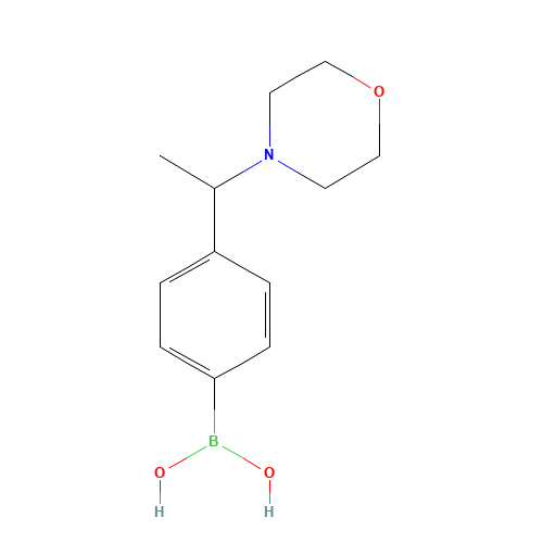 [4-(1-morpholin-4-ylethyl)phenyl]boronic acid (CAS: 1226814-83-0) - Related Chemical Product