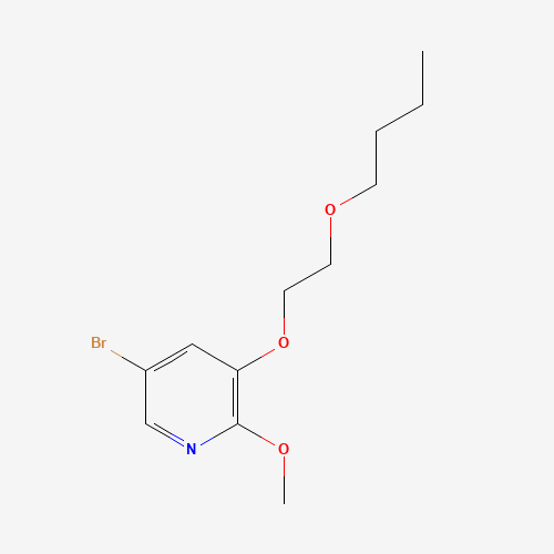 5-bromo-3-(2-butoxyethoxy)-2-methoxypyridine (CAS: 1315545-09-5) - Related Chemical Product