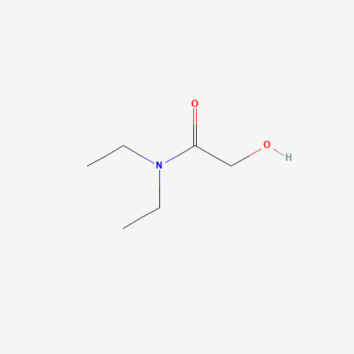 N,N-diethyl-2-hydroxyacetamide (CAS: 39096-01-0) - Chemical Structure and Molecular Formula 