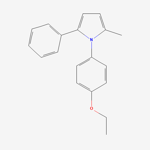 1-(4-ethoxyphenyl)-2-methyl-5-phenylpyrrole (CAS: 647843-56-9) - Related Chemical Product
