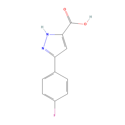 3-(4-fluorophenyl)-1H-pyrazole-5-carboxylic acid (CAS: 870704-22-6) - Related Chemical Product