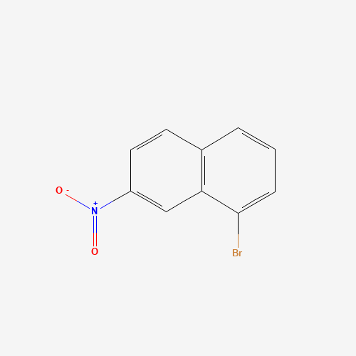 1-bromo-7-nitronaphthalene (CAS: 90948-04-2) - Chemical Structure and Molecular Formula 