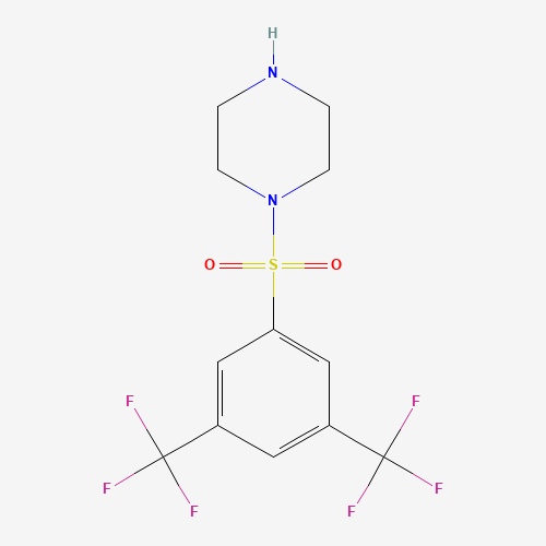 1-[3,5-bis(trifluoromethyl)phenyl]sulfonylpiperazine (CAS: 97630-05-2) - Related Chemical Product