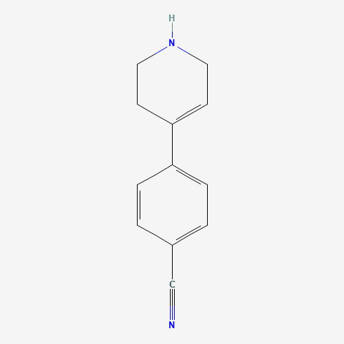 4-(1,2,3,6-tetrahydropyridin-4-yl)benzonitrile (CAS: 460365-22-4) - Related Chemical Product