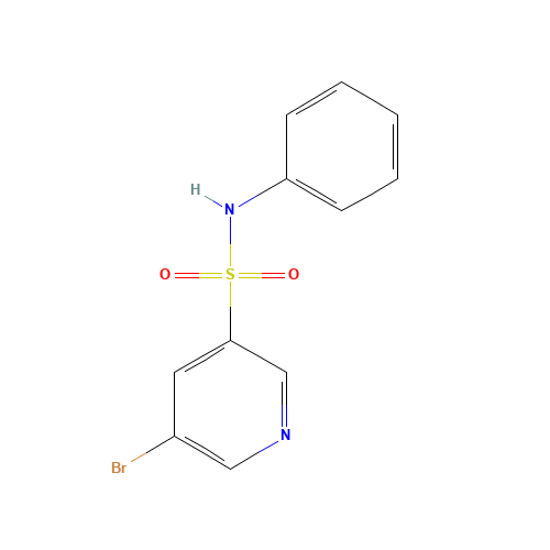 5-bromo-N-phenylpyridine-3-sulfonamide (CAS: 1086065-02-2) - Related Chemical Product