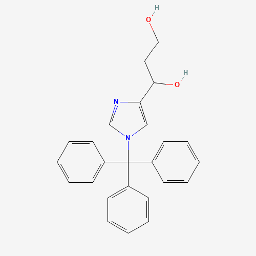 1-(1-tritylimidazol-4-yl)propane-1,3-diol (CAS: 426219-41-2) - Related Chemical Product