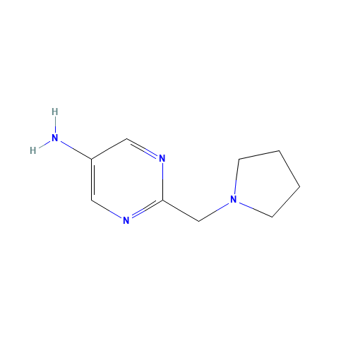 2-(pyrrolidin-1-ylmethyl)pyrimidin-5-amine (CAS: 1094073-53-6) - Related Chemical Product