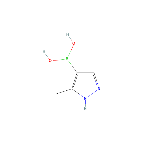 (5-methyl-1H-pyrazol-4-yl)boronic acid (CAS: 1071455-14-5) - Related Chemical Product