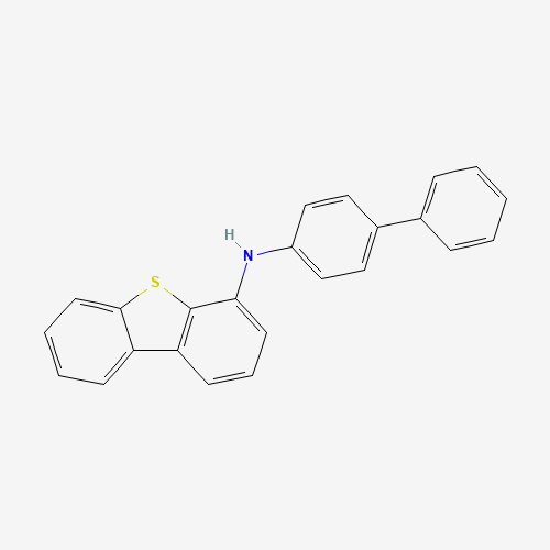 N-(4-phenylphenyl)dibenzothiophen-4-amine (CAS: 1448185-87-2) - Related Chemical Product