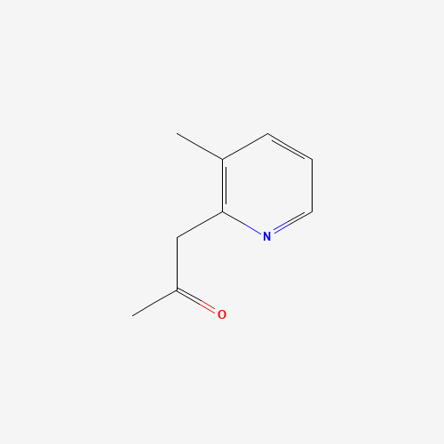 1-(3-methylpyridin-2-yl)propan-2-one (CAS: 39050-03-8) - Chemical Structure and Molecular Formula 