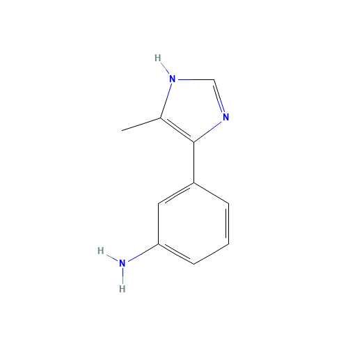 3-(5-methyl-1H-imidazol-4-yl)aniline (CAS: 75815-17-7) - Related Chemical Product