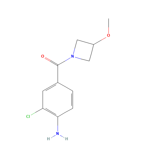 (4-amino-3-chlorophenyl)-(3-methoxyazetidin-1-yl)methanone (CAS: 1400287-08-2) - Related Chemical Product