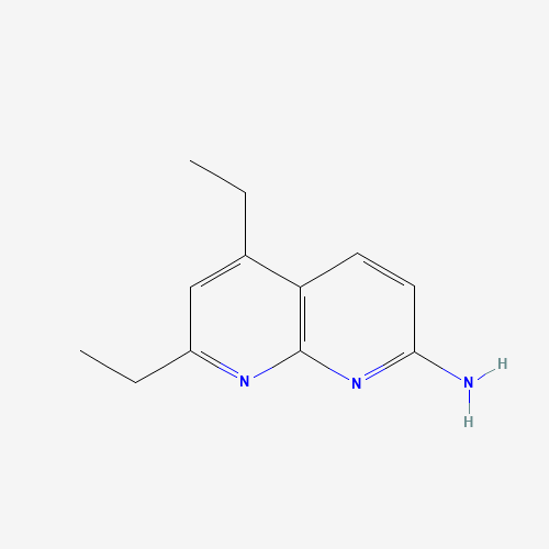 5,7-diethyl-1,8-naphthyridin-2-amine (CAS: 69587-82-2) - Related Chemical Product