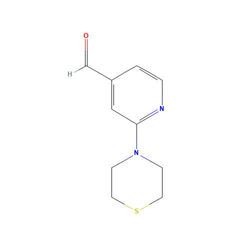 2-thiomorpholin-4-ylpyridine-4-carbaldehyde (CAS: 898289-24-2) - Related Chemical Product