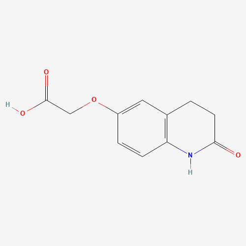 2-[(2-oxo-3,4-dihydro-1H-quinolin-6-yl)oxy]acetic acid (CAS: 58898-54-7) - Related Chemical Product