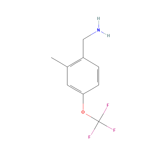 [2-methyl-4-(trifluoromethoxy)phenyl]methanamine (CAS: 771572-39-5) - Related Chemical Product