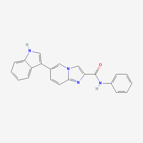 6-(1H-indol-3-yl)-N-phenylimidazo[1,2-a]pyridine-2-carboxamide (CAS: 1167624-33-0) - Related Chemical Product