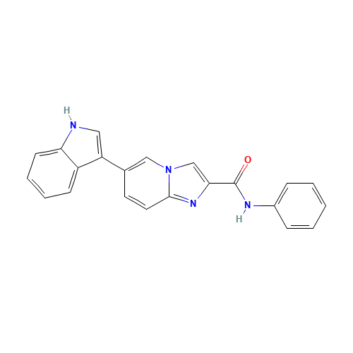 6-(1H-indol-3-yl)-N-phenylimidazo[1,2-a]pyridine-2-carboxamide (CAS: 1167624-33-0) - Related Chemical Product