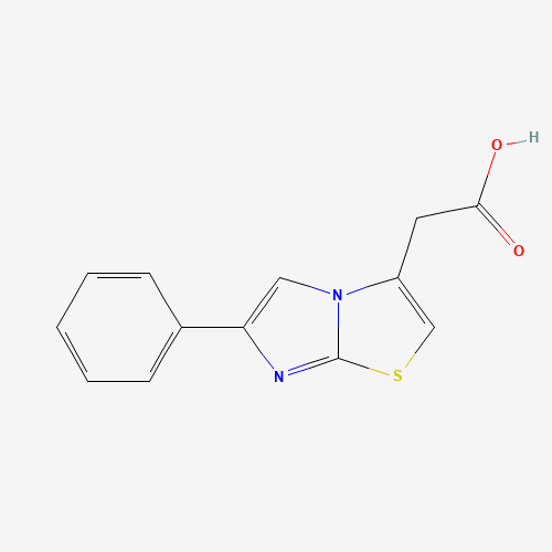 2-(6-phenylimidazo[2,1-b][1,3]thiazol-3-yl)acetic acid (CAS: 68347-91-1) - Related Chemical Product
