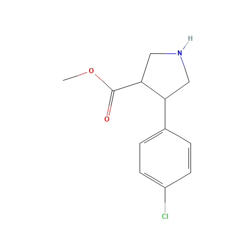 methyl 4-(4-chlorophenyl)pyrrolidine-3-carboxylate (CAS: 939758-07-3) - Related Chemical Product