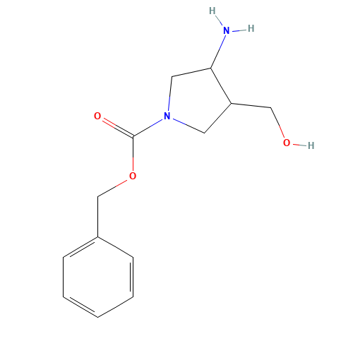 benzyl 3-amino-4-(hydroxymethyl)pyrrolidine-1-carboxylate (CAS: 1017789-40-0) - Related Chemical Product