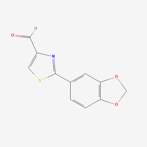 2-(1,3-benzodioxol-5-yl)-1,3-thiazole-4-carbaldehyde (CAS: 885278-54-6) - Related Chemical Product