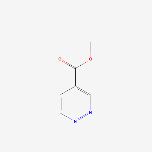 methyl pyridazine-4-carboxylate (CAS: 34231-77-1) - Chemical Structure and Molecular Formula 