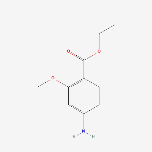 ethyl 4-amino-2-methoxybenzoate (CAS: 14814-06-3) - Chemical Structure and Molecular Formula 